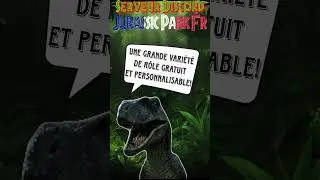 D&eacute;couvrez le serveur : 𝐉𝐮𝐫𝐚𝐬𝐬𝐢𝐜 𝐏𝐚𝐫𝐤 𝑭𝒓