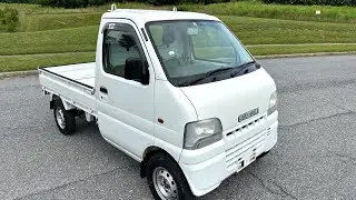 2000 SUZUKI CARRY GD-DB52T&mdash;&mdash;57,243 Miles - A/C - 4WD - JDM - KEI TRUCK - WALK AROUND