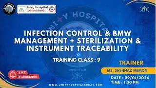 Infection Cantrol sterilisation & Bio Medical Waste                Class By :- Ms. Shenaz Memon 