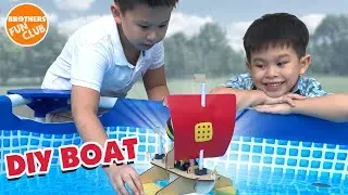 DIY Electric Boat with Mel Science: EXPERIMENTS FOR KIDS AT HOME