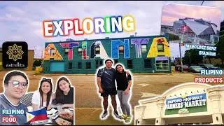 A DAY IN ATLANTA! | BUFORD HIGHWAY FARMERS MARKET | FILIPINO FOOD | WanderCarpies 41 [ENG/FIL]