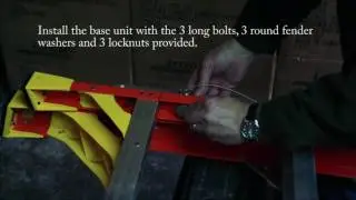 Levelok Quick Connect Ladder Leveler Installation on Werner 6200 Step Ladder
