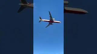 Air India 777 ✈️ for  #newdelhi  #from  #lhr #heathrow #india #indian #planespotting #landing #viral
