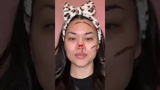 RUDOLF THE RED NOSED REINDEER MAKEUP #shorts