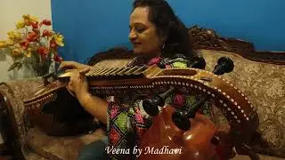 Kammani Ee Premalekhane song on veena by madhavilath from movie 'Guna'