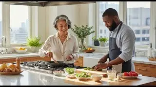 Black Single Dad's 73 years old Korean  Billionaire Girlfriend Does BBL To Impress But It Backfires