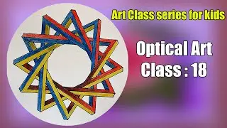 How to Draw the Impossible multi Triangle  | triangle illusion drawing / Farbe art house | Class-19
