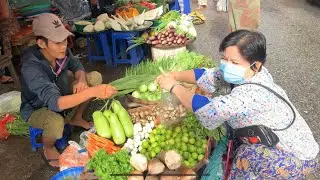 Traditional Morning Market & Breakfast Food In Yangon Myanmar 🇲🇲