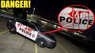 IF YOU SEE A BLOODY POLICE CAR, RUN! (IT'S NOT SAFE)