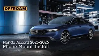 Honda Accord 2023-2026 Phone Mount Install - by OFFROAM