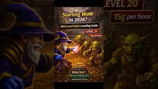 Starting WoW in 2026? Mid Level Gold Leveling Guide #tbc #worldofwarcraft #wowclassic