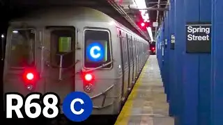 ⁴ᴷ⁶⁰ R68s Running on the C Line