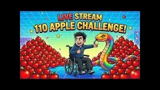 Can I Collect 110 Apples? 🍎 Google Snake Most Difficult Challenge!