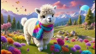 Oops! The Sleepy Alpaca Lost Its Scarf | Fun Kids Songs & Nursery Rhymes