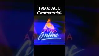 Реклама AOL из 1990-х!