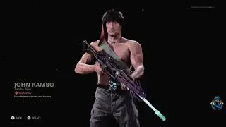 Black Ops Cold War New Rambo Operator Bundle Showcase