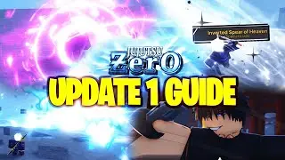 Jujutsu Zero UPDATE 1 Guide | Disaster Tides, New Weapons, Toji Raid, New Codes & MORE