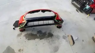 Fiesta ST Bumper Removal and Grill Modification