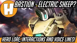Overwatch - Bastion Interactions, Lore and Voicelines - Electric Sheep! | Hammeh