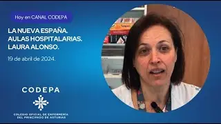 La Nueva España. Aulas Hospitalarias en el HUCA. 