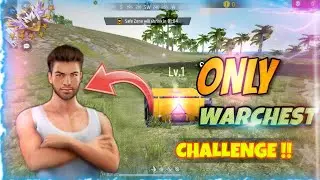 Only Warchest Challenge in Freefire 😱| Malayalam 