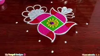 🪔🌺Shivaraathree special Rangoli designs 🪔🌺 simple kolam festival beginners amazing videos 🪔🌺