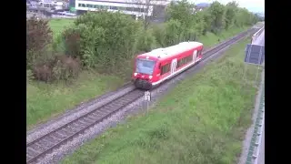 DB Baureihe 650 RegioShuttle RS 1 als RB 74 von Kiebingen bis Weilheim