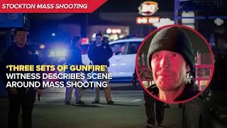 Stockton Mass Shooting: Witness recalls hearing gunfire, police response