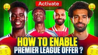 HOW TO ENABLE PREMIER LEAGUE OFFER💸💵 | DESIGAMES