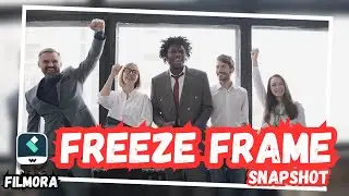 How to Create a Snapshot Photo Freeze Frame Effect in Filmora 14 | Step-by-Step Tutorial