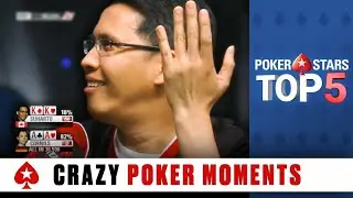 Top 5 Poker Moments ! Poker Stars Top 5 Poker Anları !