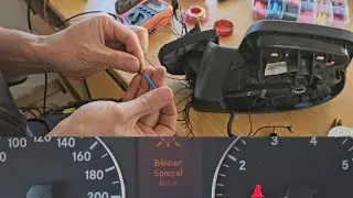 Mercedes-Benz Spiegelblinker und Spiegelverstellung funktionieren nicht einfach selber reparieren