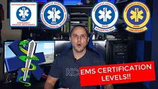How do certification levels work for EMTs and paramedics? (1)