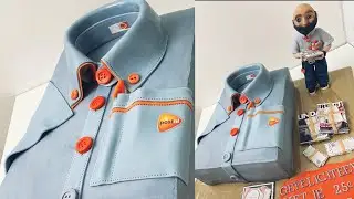 shirt cake / teamleader postnl cake #post #nl\ كعكة القميص