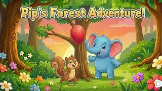 A Fun Forest Adventure with Pip 🐿️🐘 | Kids Storytime!