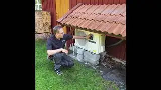 Installation av v&auml;rmepump P20 Gullberg & Jansson