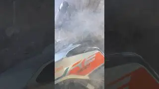 over Heat Duke 😡 #ktm #duke #bike #duke200 #motorcycle