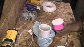 How to Make a Fluid Bed To Powder Paint Fishing Lures  Part 2