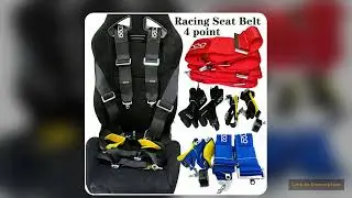 4 point seat belt Racing seat belt holder High streghth car safety seat belt harnescar accessori