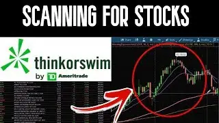 Как найти акции для свинг-трейдинга на ThinkorSwim | Настройка сканера свинг-трейдинга