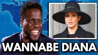 Kevin Hart Hilariously ROASTS Meghan Markle On Stage At BET Awards On LIVE TV!