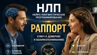 Раппорт &ndash; создание доверительных отношений между двумя людьми, создающие атмосферу взаимодоверия. 