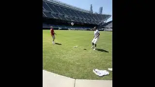 Rio Ferdinand vs Wayne Rooney ⚽ 🔥 Two-Touch in Chicago #football #MUTOUR25 #manchesterunited
