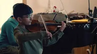 Miguel Negri Violin Masterclass :: The Bee, Schubert :: Isaac Thomas, 10 years old, USA