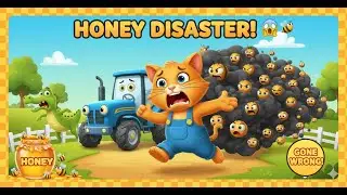 BEE CHASE Gone WRONG! 😱🐝 | Benny & Friends Cartoon
