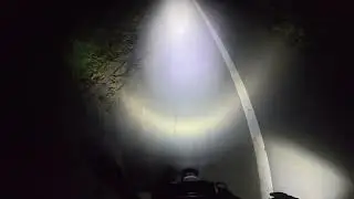 В полной темноте🦇 прохват на моно колесе. // In complete darkness🦇 grip on a mono wheel.//