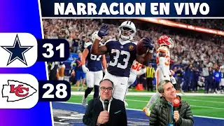 !Partidazo&iexcl; Dallas Cowboy 31 - 28 Kansas City Chiefs 🏈 NFL - Futbol Americano | Relato Rey Deportivo