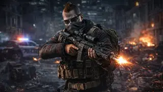 Solo Operator in a Deadly Urban Battlefield - Realistic Immersive Gameplay (No HUD)