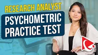 How to Pass RESEARCH ANALYST PSYCHOMETRIC TEST - Questions and Answers with Solutions