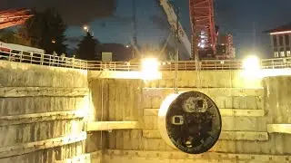 TBM  T&Uuml;NEL A&Ccedil;MA MAKİNESİ KURULUMU K&Ouml;STEBEK #tbm #tunel #herrenknecht #tunnelboringmachine